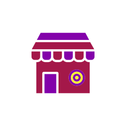 Shopping store icon