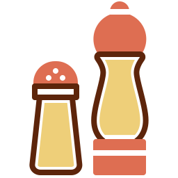 Salt and pepper icon