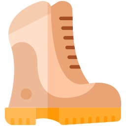 botas de montaña icono