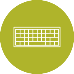 teclado icono