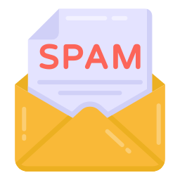alerta de spam Ícone