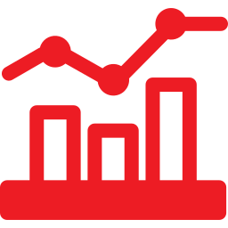 gráfico de barras icono