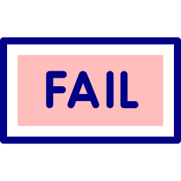 Fail icon