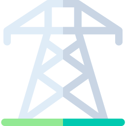 Electric tower icon