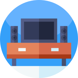 tavolo tv icona