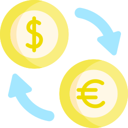 Échange de devises Icône