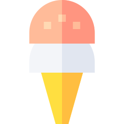 cucurucho de helado icono