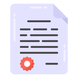 Legal document icon