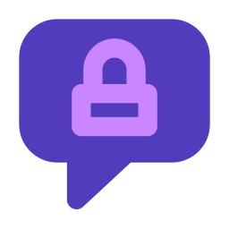 gesperrter chat icon
