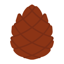 Pine cone icon