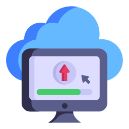 Cloud upload icon