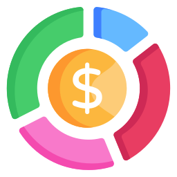 cirkeldiagram icoon