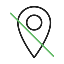 Location off icon