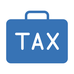 cálculo de impuestos icono
