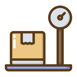 Box weight icon