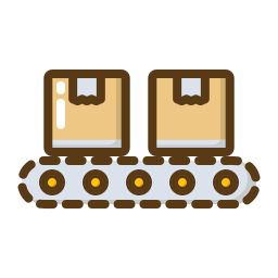 Conveyor belt icon