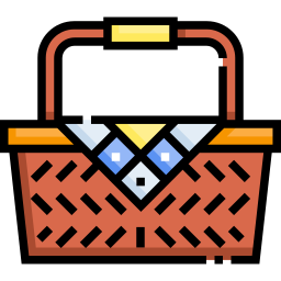 Picnic basket icon