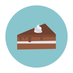 Шоколадный торт иконка