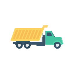 Dump truck icon