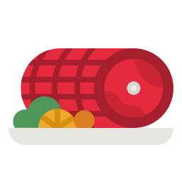 jamón icono