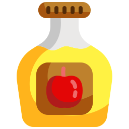 Apple cider vinegar icon