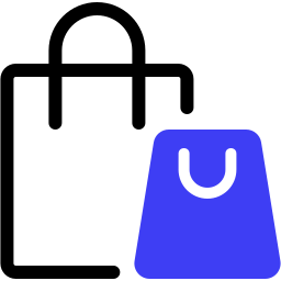 Shopping bag icon