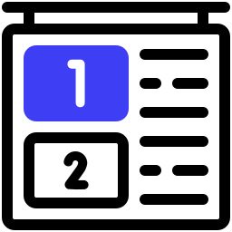 Score board icon
