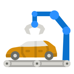 fabricação de automóveis Ícone