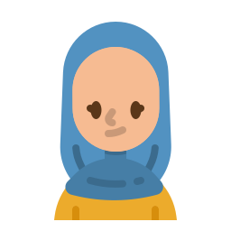 Arab woman icon