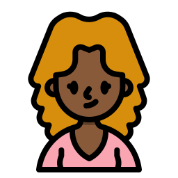 흑인 여성 icon