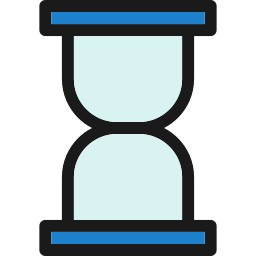 Часовое стекло иконка