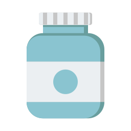 Protein supplement icon