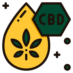 aceite de cbd icono
