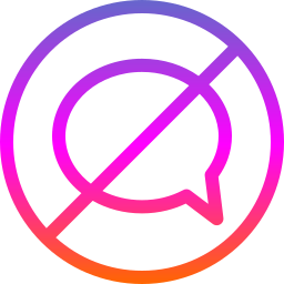 대화 금지 icon
