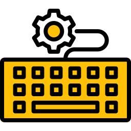 Electric keyboard icon