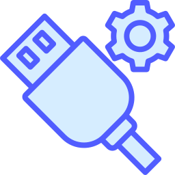 puerto usb icono