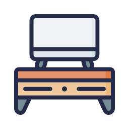 Tv table icon