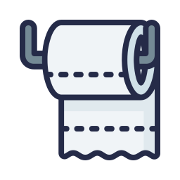 Toilet paper icon