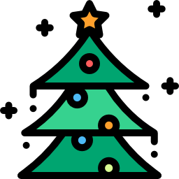 Christmas tree icon