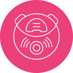 Robot vacuum icon