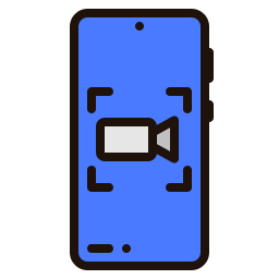 grabación de vídeo icono