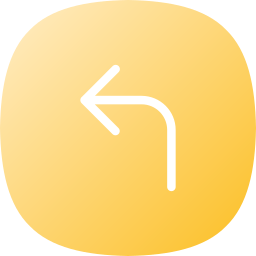 Turn left icon