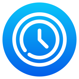 Wall clock icon