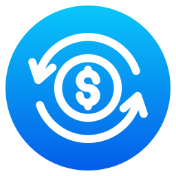 Money exchange icon