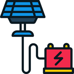 painel solar Ícone