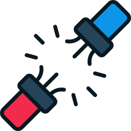 Wire connection icon