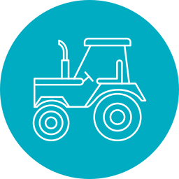 tracteur Icône