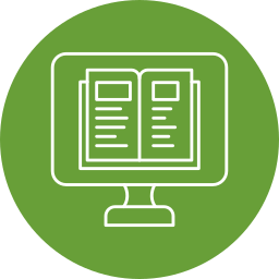 Online learning icon