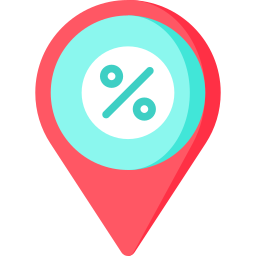 pin de ubicación icono