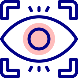 skaner oczu ikona